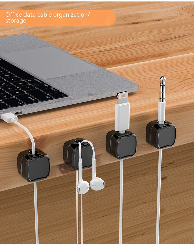 LVLTEX MagClip – Magnetischer Kabelhalter im 6er-Pack