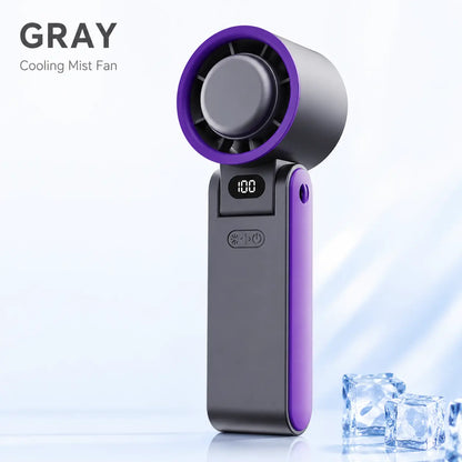 Portable Fan Handheld High Speed Fan 199 Adjustable Levelsfoldable for Summer Travel Vacation Essentials& Outdooractivities Cool Fan