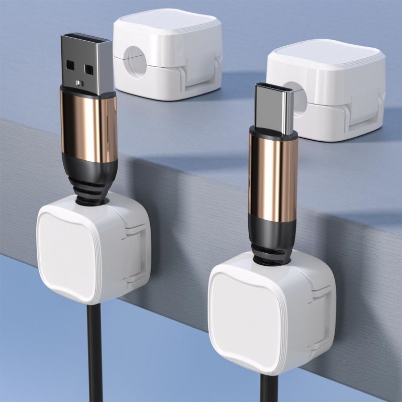 LVLTEX MagClip – Magnetischer Kabelhalter im 6er-Pack