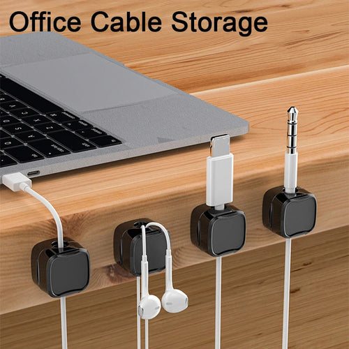 LVLTEX MagClip – Magnetischer Kabelhalter im 6er-Pack